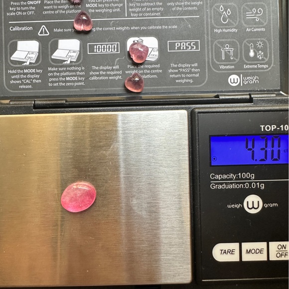 Natural Tourmalines heart shape loose gemstones for the Necklace or Bracelet. - Picture 5 of 12